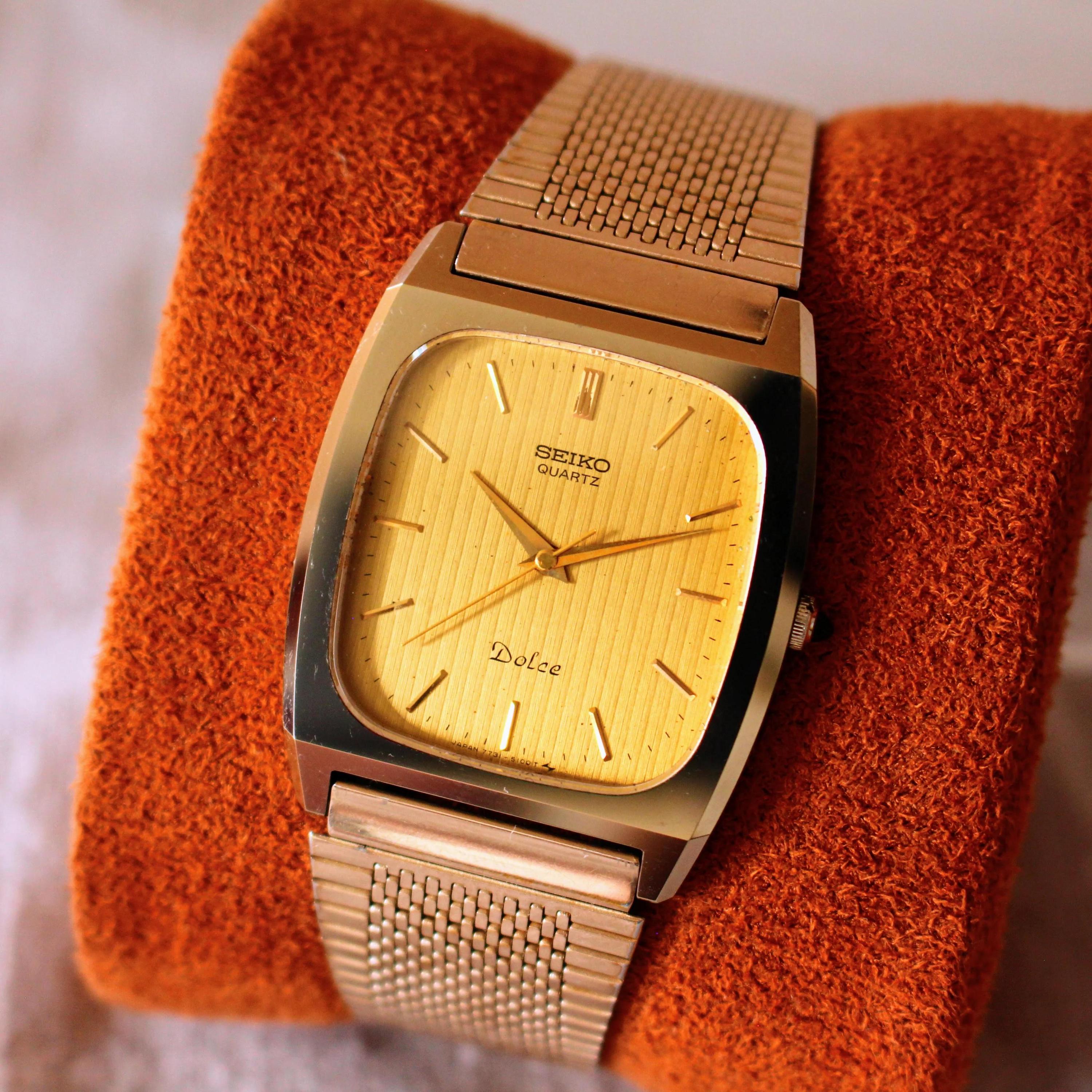 Seiko Dolce Tungsten - Etsy