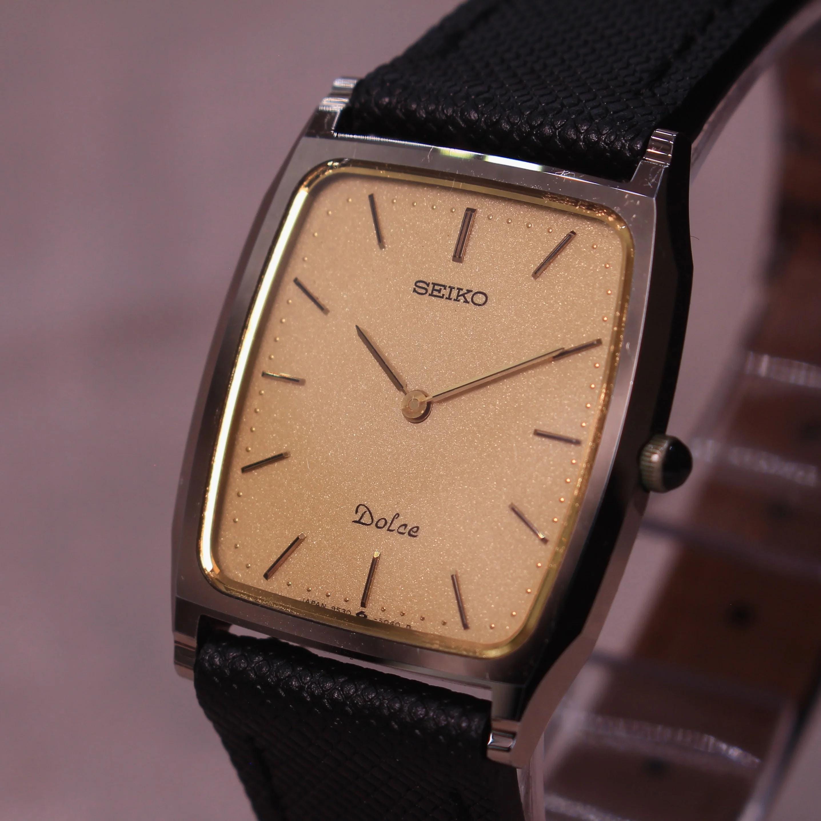 Seiko Dolce Tungsten Carbide - Etsy