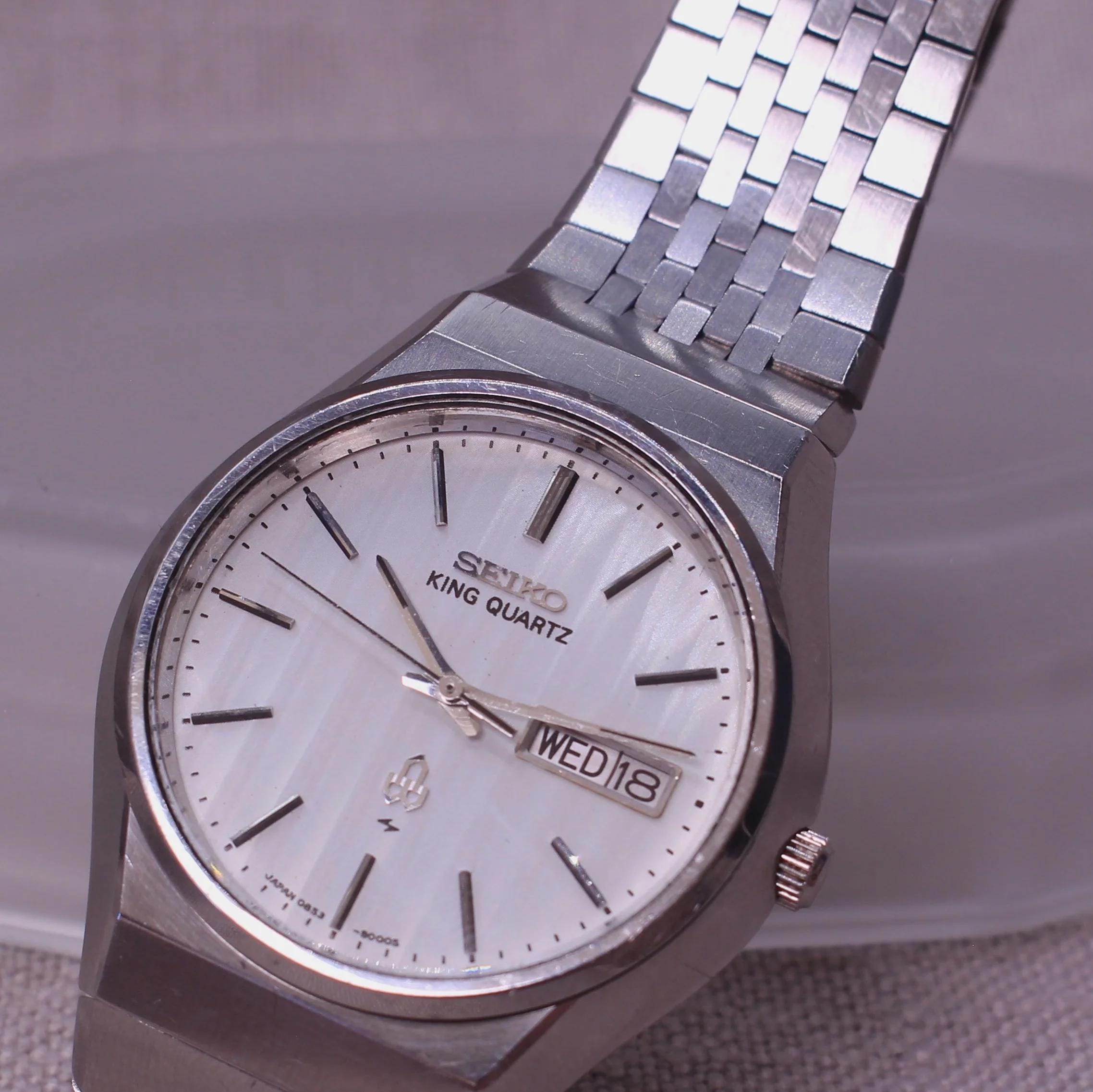 Seiko king quartz - Etsy 日本