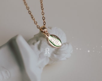 Love You To The Moon And Saturn Necklace -  Seven Inspired Necklace by Rosa Lia