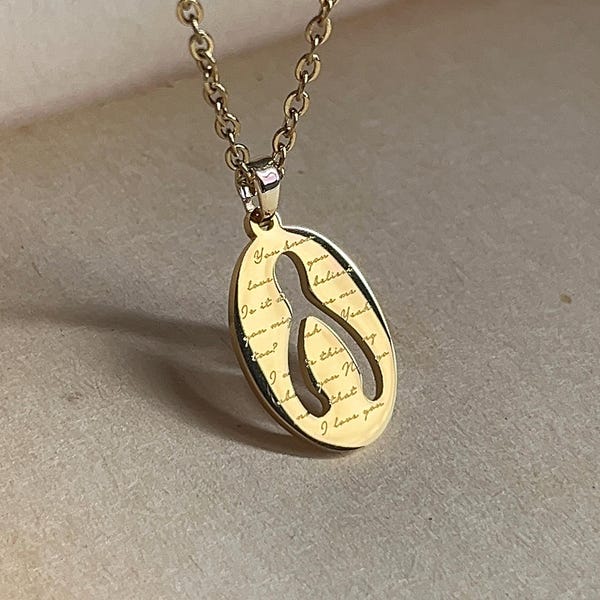 Conan Grey and Olivia Rodrigo Necklace - Etsy