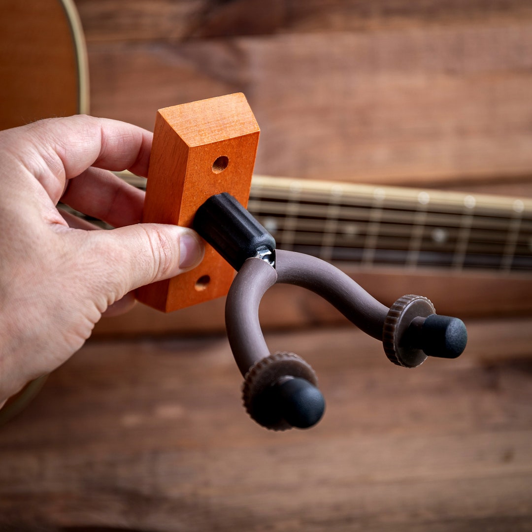 Guitar Wall Hanger, Guitar Wall Mount, Guitar Holder, Gift for Musician