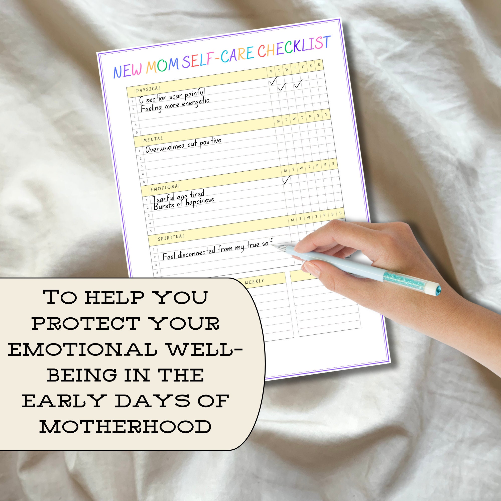Ultimate Birth Plan Template Printable Editable Gentle C Section Birth ...