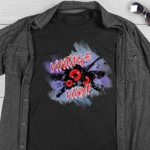 Vinyl Records, Customs Vinyl Record Shirt, Vinyle Records, Customer Records, Vinyl Records Gift, Vinyl Records Lover, Vinyl Record TShirt