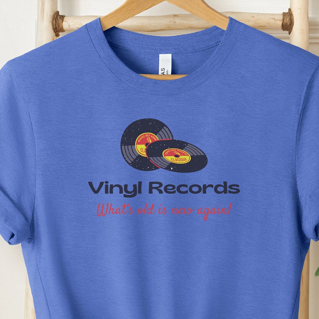 Singer Vinyl Merch Vinyl Records T-shirt: Groove Enthusiast, Retro Music Lover - Etsy