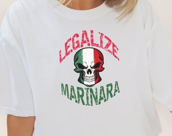 legalisieren Marinara T-Shirt: Lustiges italienisches Pride Comfort Farben T-Shirt