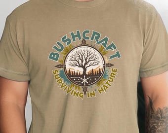 Bushcraft T-Shirt: Überleben in der Natur, Primitive Fähigkeiten