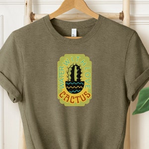 Wüsten Shirt, Kaktus Pflanzen, Kaktus Shirt, Abenteuer Shirt, Kaktus Szene Shirt, Wüsten Abenteuer, Wild West Shirt, Camping Shirt, Pflanzen Mama