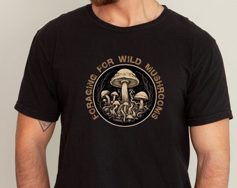 Shirt met paddenstoelen: Comfort Colors Mycology-T-shirt
