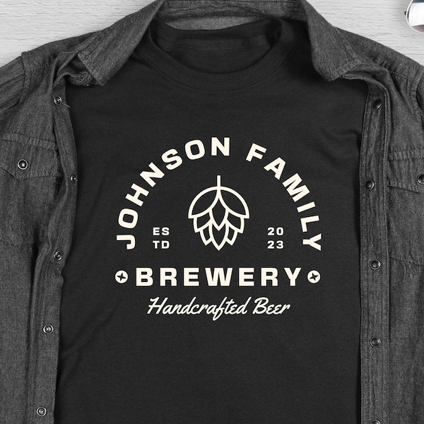 Custom Brewer Shirt, Custom Homebrew Shirt, Gift for Home Brewer, Homebrewing Tee, Craft Beer Shirt, Beer Geek Brewer, Beer Making, Brew Day