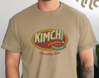 Kimchi Lover Shirt: Korean Foodie Comfort Colors Tee