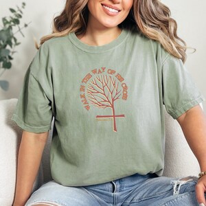 Christian Comfort Colors, Bible Verse, Christian Crew, Religious Gift, Jesus Shirt, Christian Apparel T Shirt, Baptism Gift for Her