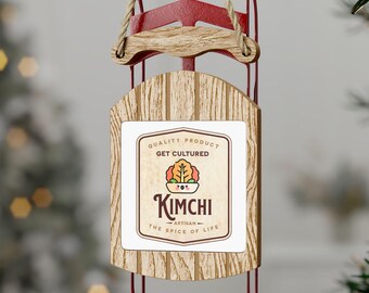 Kimchi Ornament: Korean Food Holiday Decor