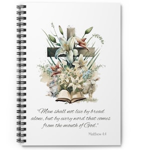 Bibel-Vers-Notizbuch, christliches Journal, Schrift-Notizbuch, Gebetstagebuch, Glaubens-Notizbuch, Bibelstudienbuch, inspirierendes Journal