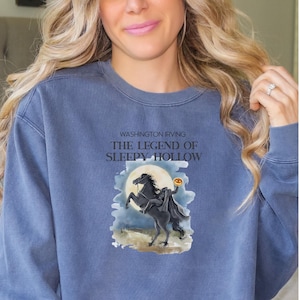 Sleepy Hollow Sweatshirt: Headless Horseman Gothic Horror Top