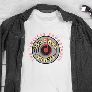Vinyl Records, Custom Vinyl Record Shirt, Vinyle Records, Customer Records, Vinyl Records Gift, Vinyl Records Lover, Vinyl Record TShirt