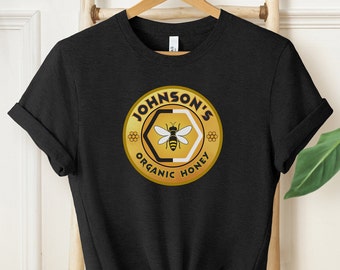 Mens Bee tshirt, Beekeeper Shirt, Bee Keeper Gift, Beekeeping Shirt, Honey Bee Shirt, Honeycomb Bee Hive, Bee Hive Shirt, Bee Shirt Men