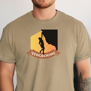 Funny Geocaching Shirt, Geocaching Gift, Geocacher T-Shirt, Life Goal Find All The Geocaches, Geocache Swag Geocaching Sayings Quotes Tee OK