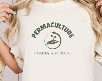 Permaculture Shirt: Sustainable Living Graphic Tee