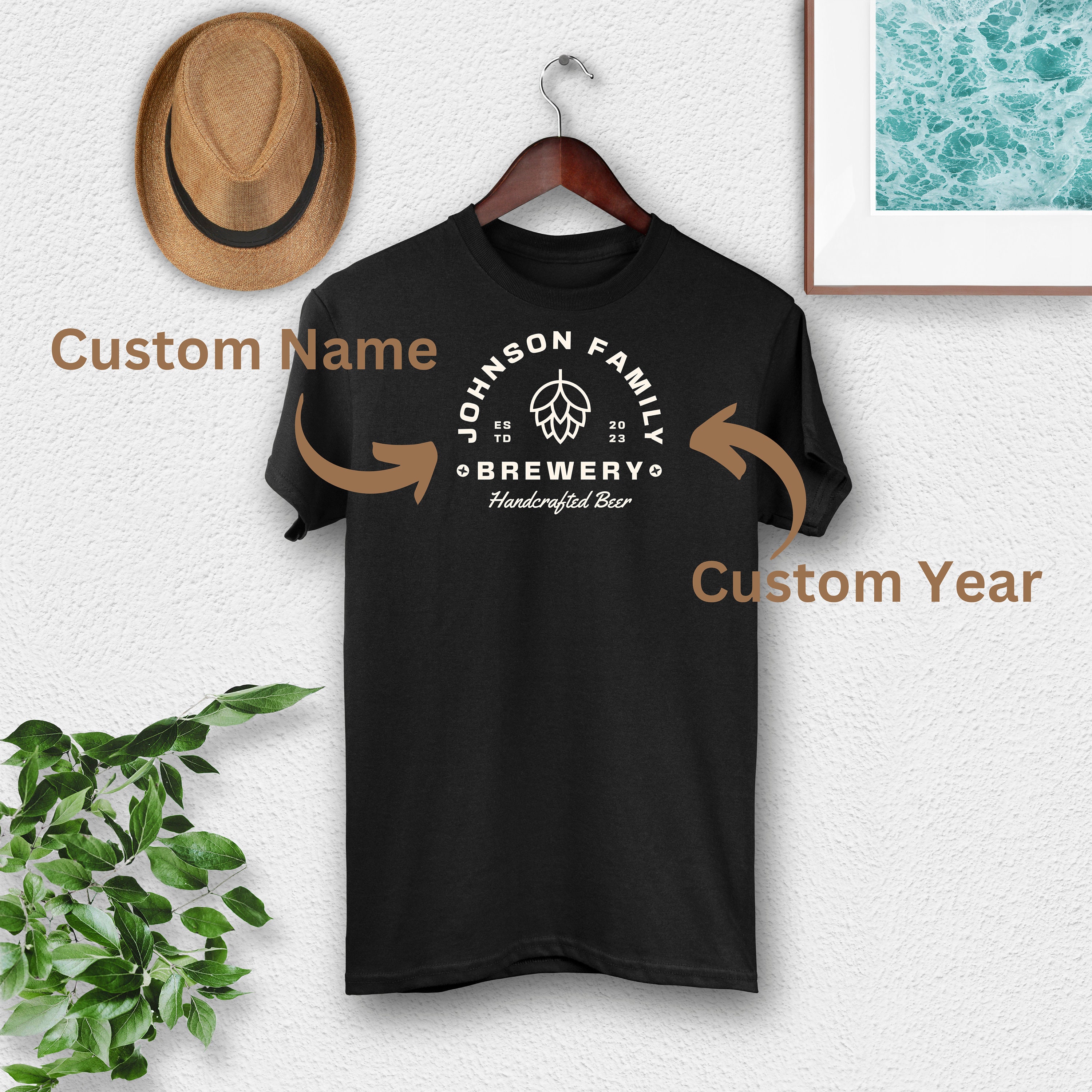Custom Brewer Shirt, Custom Homebrew Shirt, Gift for Home Brewer