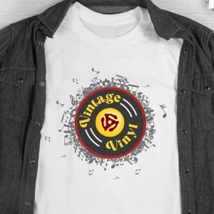 Vinyl Records, Customs Vinyl Record Shirt, Vinyle Records, Customer Records, Vinyl Records Gift, Vinyl Records Lover, Vinyl Record TShirt