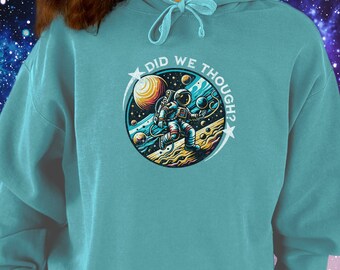 Conspiracy Theorist Hoodie, Moon Landing is Fake Hoodi, Conspiracy Theory Gift, Sweatshirt for Conspiracy Believer Moon Landing Hoodie
