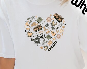 Van Life T-Shirt: Wanderlust Road Trip Apparel