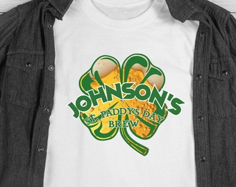 Camisetas personalizadas para grupos del Día de San Patricio: Camiseta de cerveza para el Pub Crawl irlandés