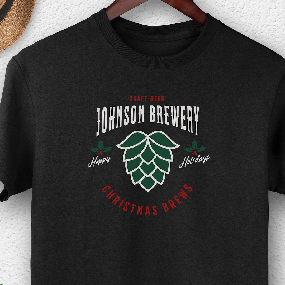 Custom Christmas Brewer Shirt, Custom Homebrew Shirt, Gift for Home
