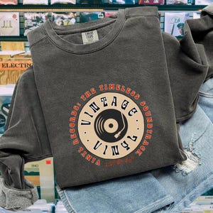 Vinyl Records, Customs Vinyl Record Sweatshirt, Vinyle Records, Customer Records, Vinyl Records Gift, Vinyl Records Lover,Vinyl Record Sweat