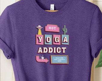 Funny Hot Yoga Shirt: Namaste Workout Tee