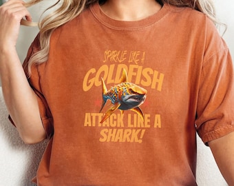 T-shirt graphique Lady Shark de Boss - Chemise aux couleurs confortables