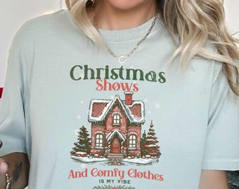 Christmas Movie T-Shirt: Comfort Colors Holiday Tee