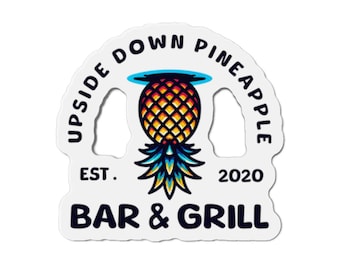 Upside Down Pineapple, Swinger Lifestyle Magnet, Pineapple Door Decor, Cruise Ship Pineapple, Lifestyle Symbol Magnet, Discreet Swinger Sign