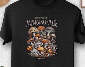 Mushroom Hunting T-Shirt: Morel Foraging, Mycology Tee