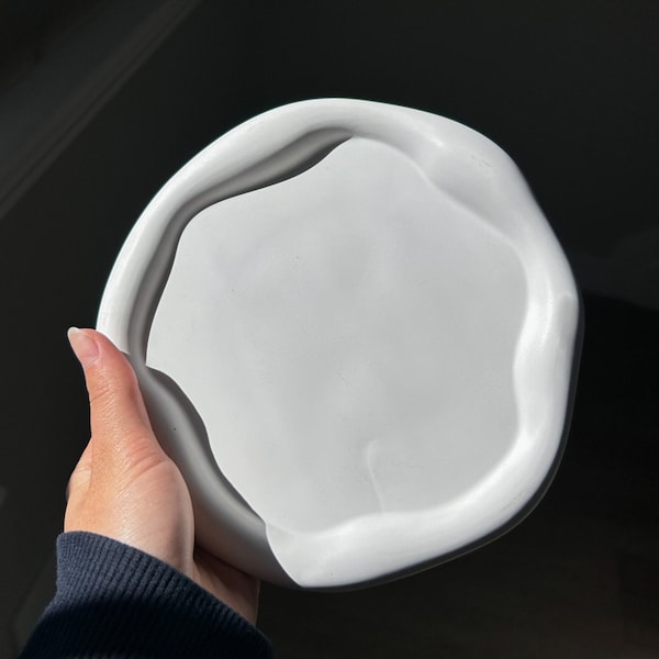 Irregular Cloud Stone Dish