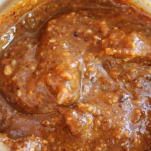 Handmade Amlou with almonds or hazelnuts, honey and argan oil, beldi, from Morocco,Moroccan Nutella Artisanal protein Amlou Spread
