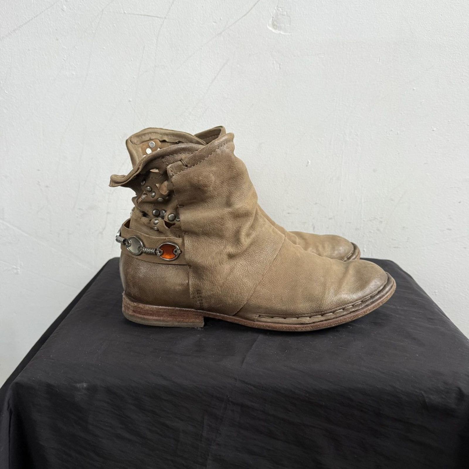 靴 Opium Phantom Leather Heel Boots vintage Opium Phantom Leather Heel Boots vintage 靴 Opium Phantom Leather
