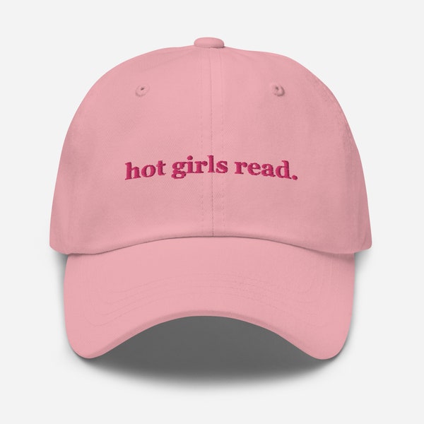 Gestickte Hot Girls lesen Dad Hat