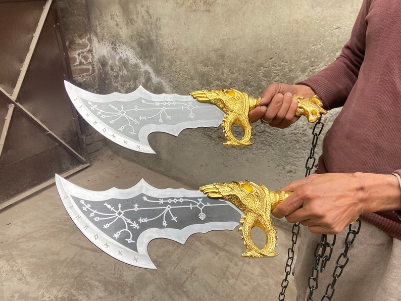 God of War Blades of Chaos Metal, Unique Blades, God of War Blade of