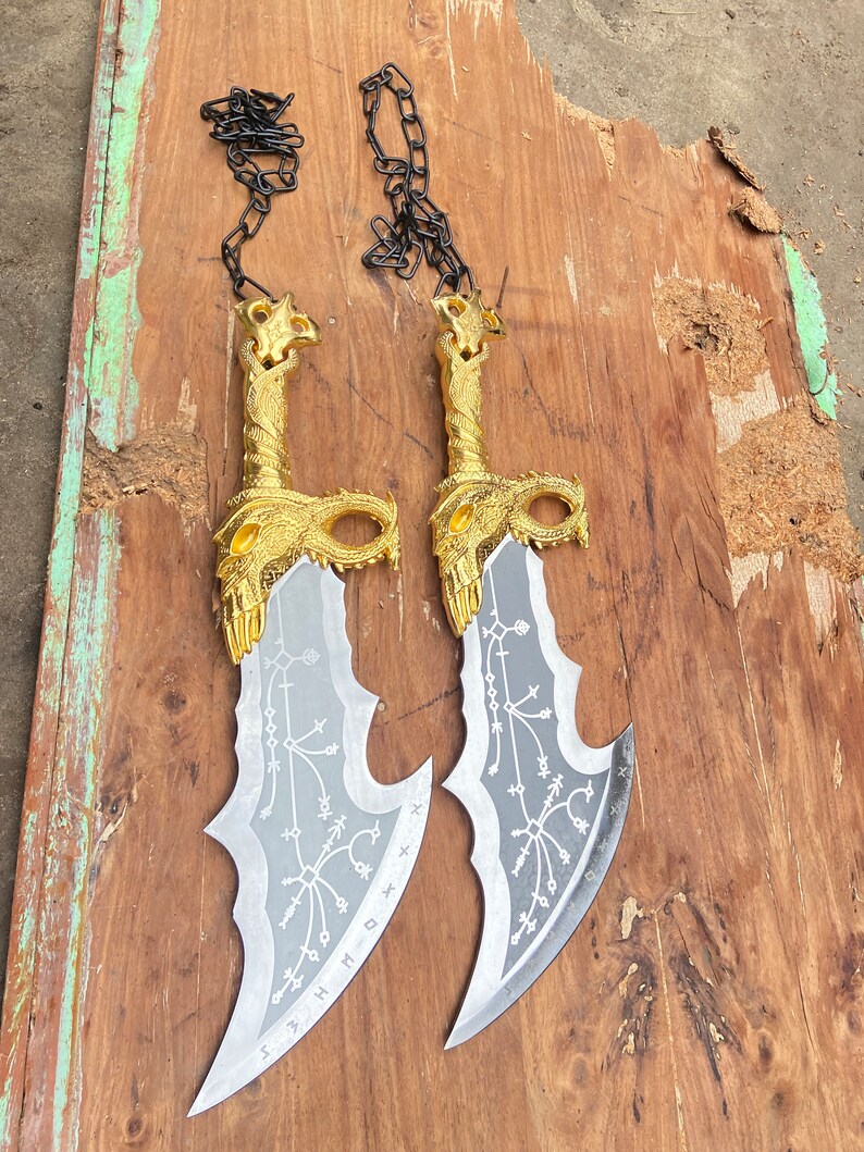 God of War Blades of Chaos Metal, Unique Blades, God of War Blade of