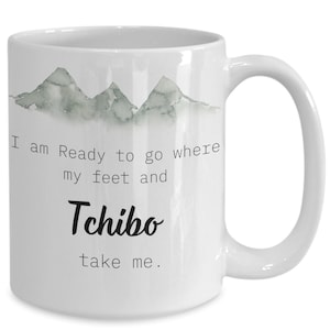 Tchibo Coffee Cup, Large Tchibo Coffee mug, Funny Coffee Mug
