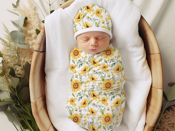 Sunflower baby swaddle hotsell