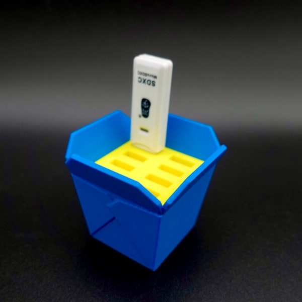 Mini chinesische Take-Out-Box USB-Flash-Laufwerk-Halter-Organizer
