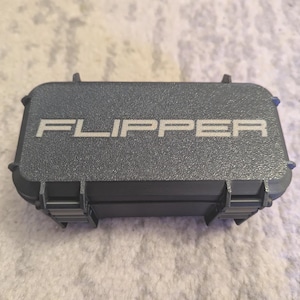 Robust Flipper Zero-spelmodulfodral med kabelförvaring, original skuminläggspassform