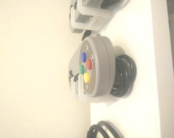 SNES コントローラー壁掛けマウント