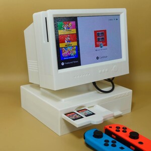 Retro datorstativ för Nintendo Switch OLED & Original kompatibelt