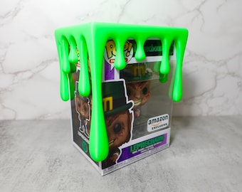 Funko Pop フィギュア用 滴るスライムディスプレイ (3.5 x 4.5 x 6.25 インチ製品ボックス)