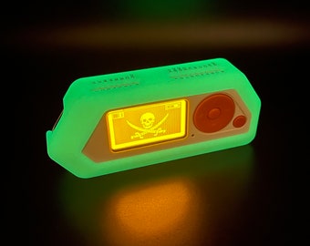 Flipper Zero-siliconenhoes Glow in the Dark-bumper Hcker Gift Cybersecurity-accessoire