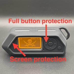 Flipper Zero Device Rugged Silicone Case: Button & Screen Protection